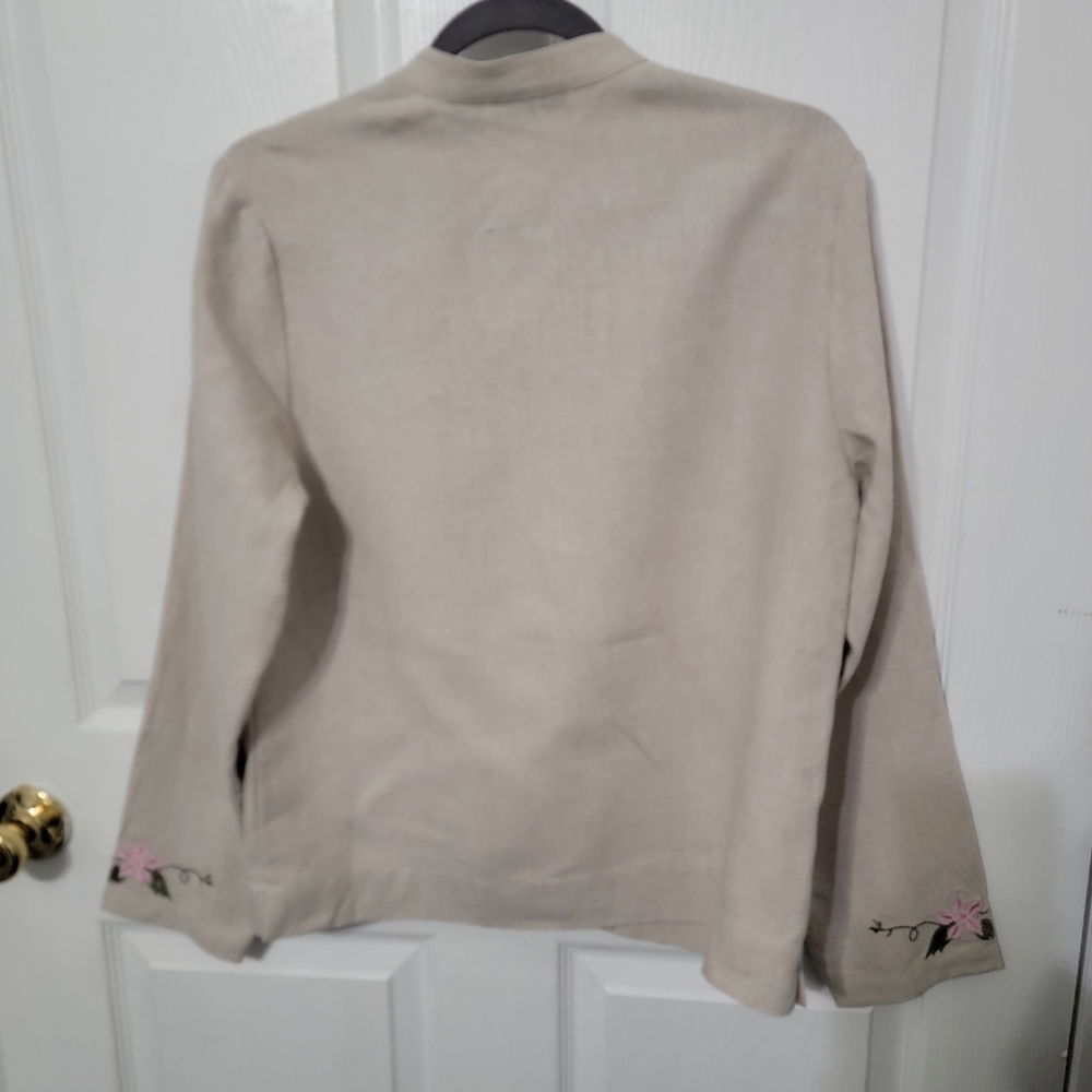 Relativity 100% Linen Jacket - Picture 2 of 13